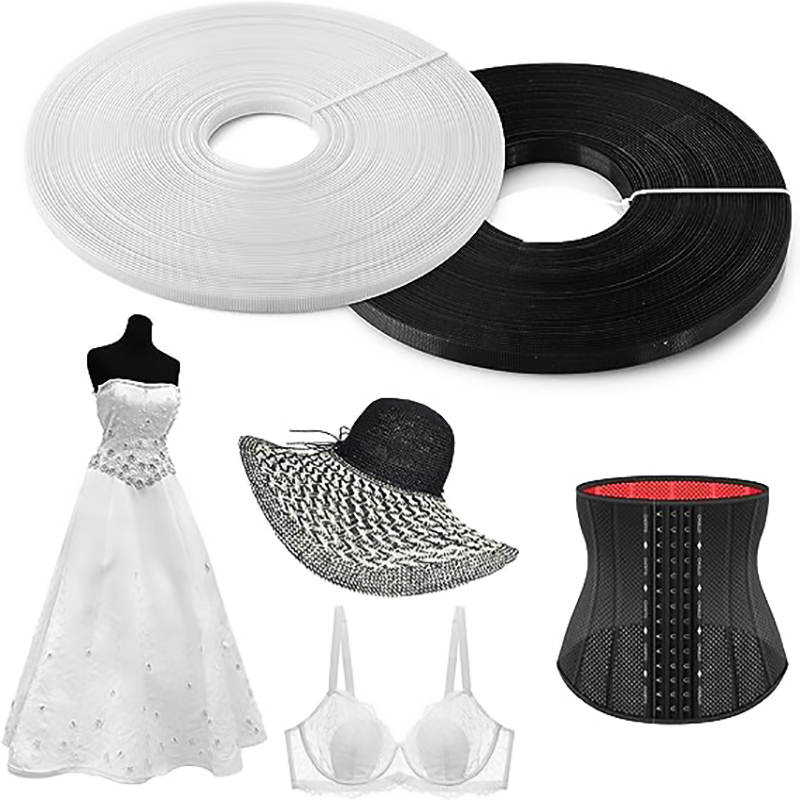 Wedding Dress - โครงโพลีเอสเตอร์สำหรับงานเย็บผ้า สีขาว ความหนาแน่นต่ำ ใช้สำหรับชุดแต่งงาน หมวกพยาบาล ชุดราตรี