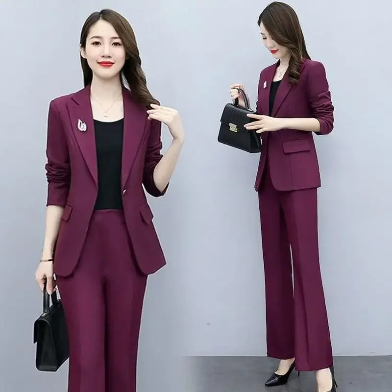 ชุดขากว้างกางเกงสูท Blazer และ - Tailored Trouser Wide บทวิจารณ์และราคา