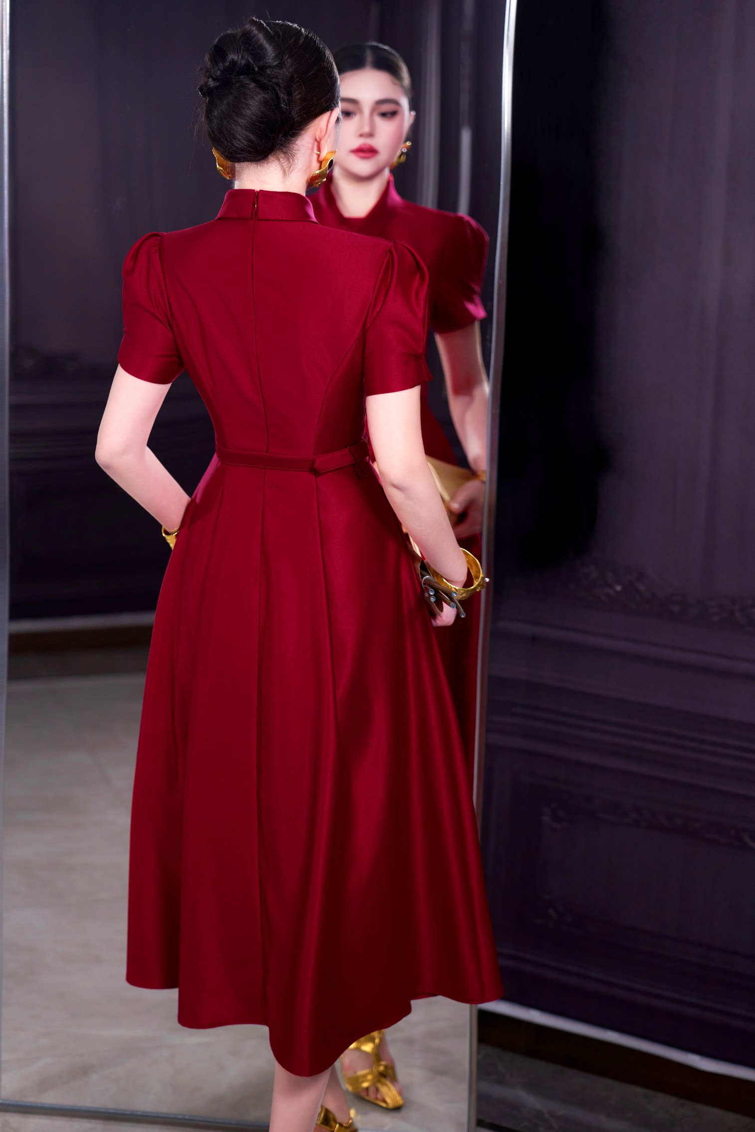 ZJYT ชุดเดรสสีแดงสำหรับผู้หญิง - Women'S Red Formal Wear บทวิจารณ์และราคา