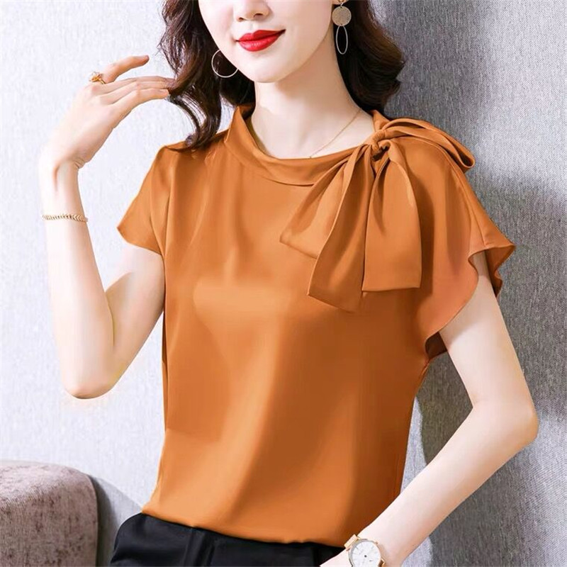 เสื้อเชิ้ตผ้าไหมไอซ์สำหรับสาวอ - Silk Blouse บทวิจารณ์และราคา