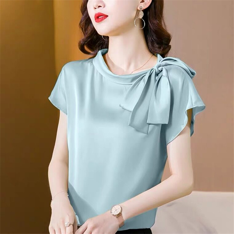 เสื้อเชิ้ตผ้าไหมไอซ์สำหรับสาวอ - Silk Blouse บทวิจารณ์และราคา