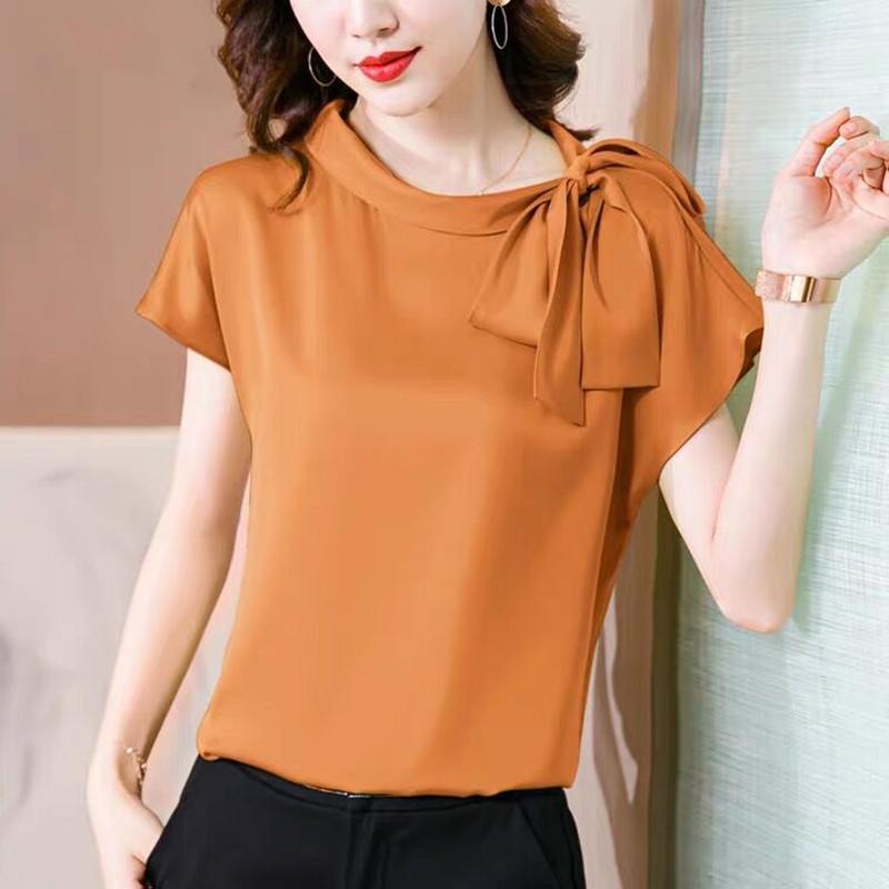 เสื้อเชิ้ตผ้าไหมไอซ์สำหรับสาวอ - Silk Blouse บทวิจารณ์และราคา