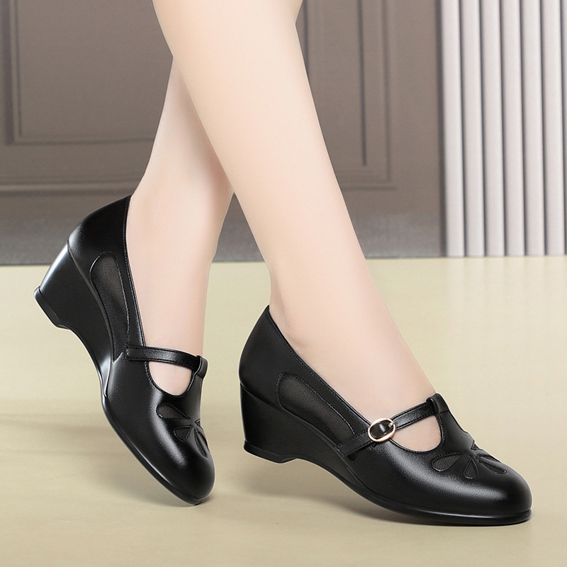 รองเท้าส้นเตารีดแบบตาข่ายสำหรั - Womens Heels บทวิจารณ์และราคา