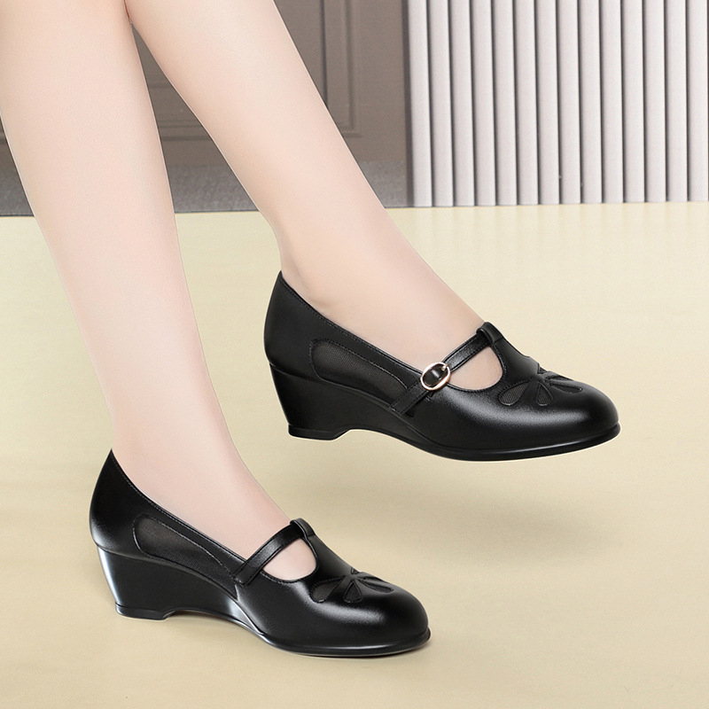 รองเท้าส้นเตารีดแบบตาข่ายสำหรั - Womens Heels บทวิจารณ์และราคา