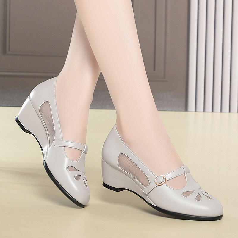 รองเท้าส้นเตารีดแบบตาข่ายสำหรั - Womens Heels บทวิจารณ์และราคา