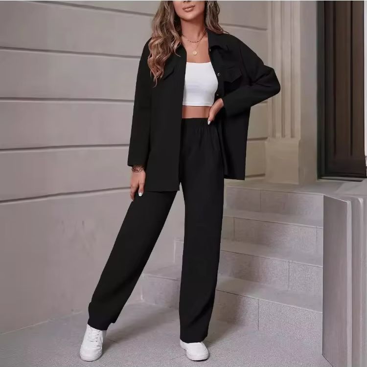 ชุดเซ็ตสองชิ้นใหม่สำหรับฤดูใบไ - Womens Blazer บทวิจารณ์และราคา