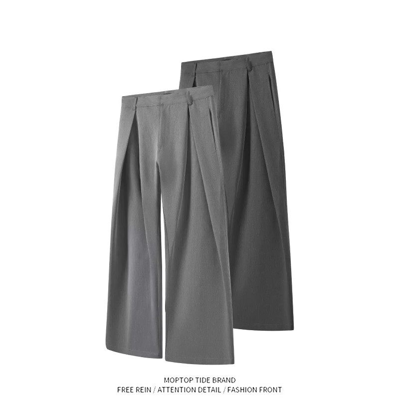 กางเกงสูททรงขากว้างสไตล์เรโทรพ - Tailored Trouser Wide บทวิจารณ์และราคา