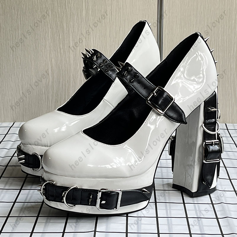 Ahhlsion รองเท้าส้นสูงสำหรับผู - Pump Heel Block บทวิจารณ์และราคา