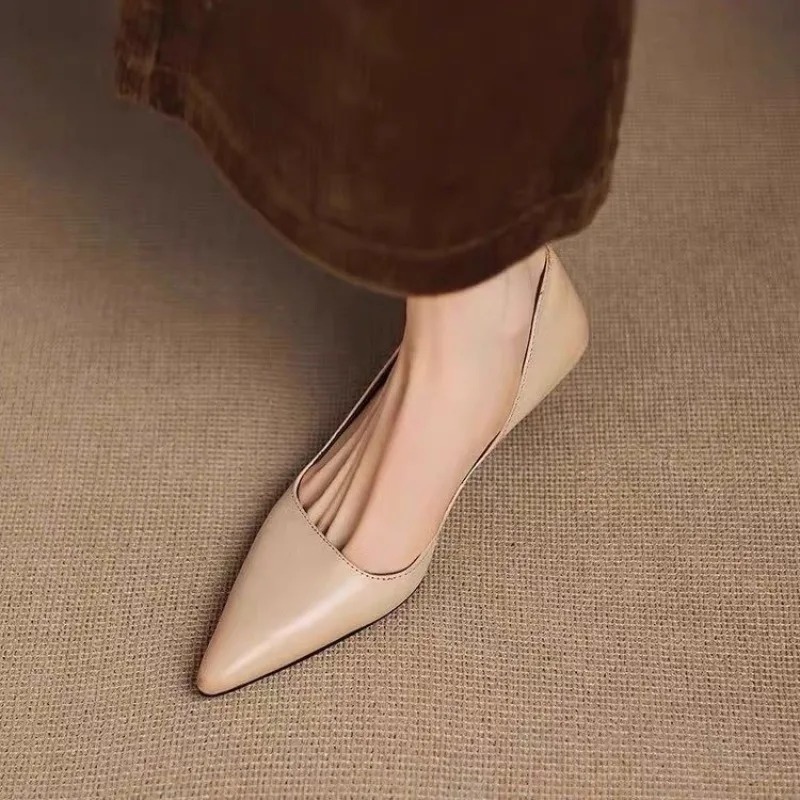 รองเท้าส้นเข็มหัวแหลมแฟชั่นสำห - Womens Heels บทวิจารณ์และราคา