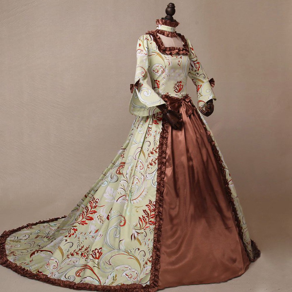 ชุดเดรสพิมพ์ลายปะติด ทรงบานสไต - Evening Gown บทวิจารณ์และราคา